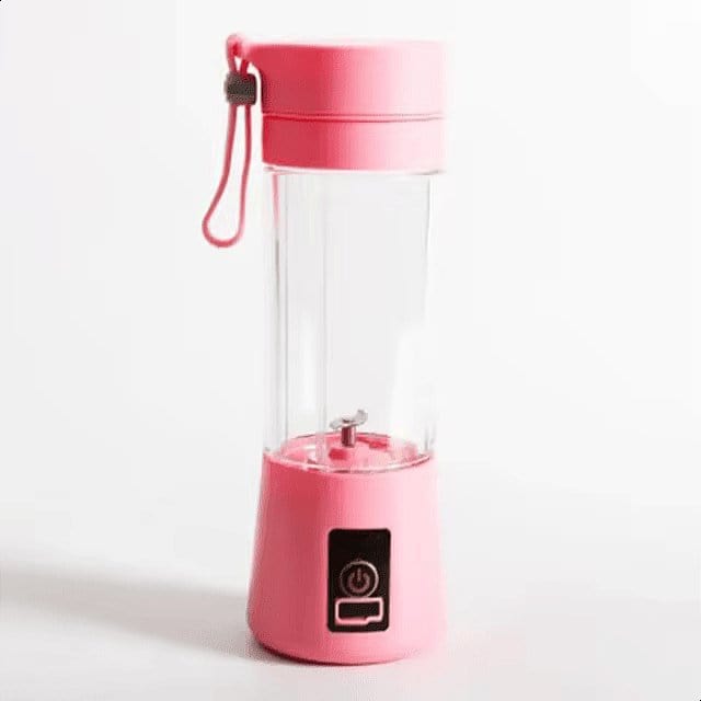 BlendyPro Mini Blender - Pink personal blender for smoothies and drinks.